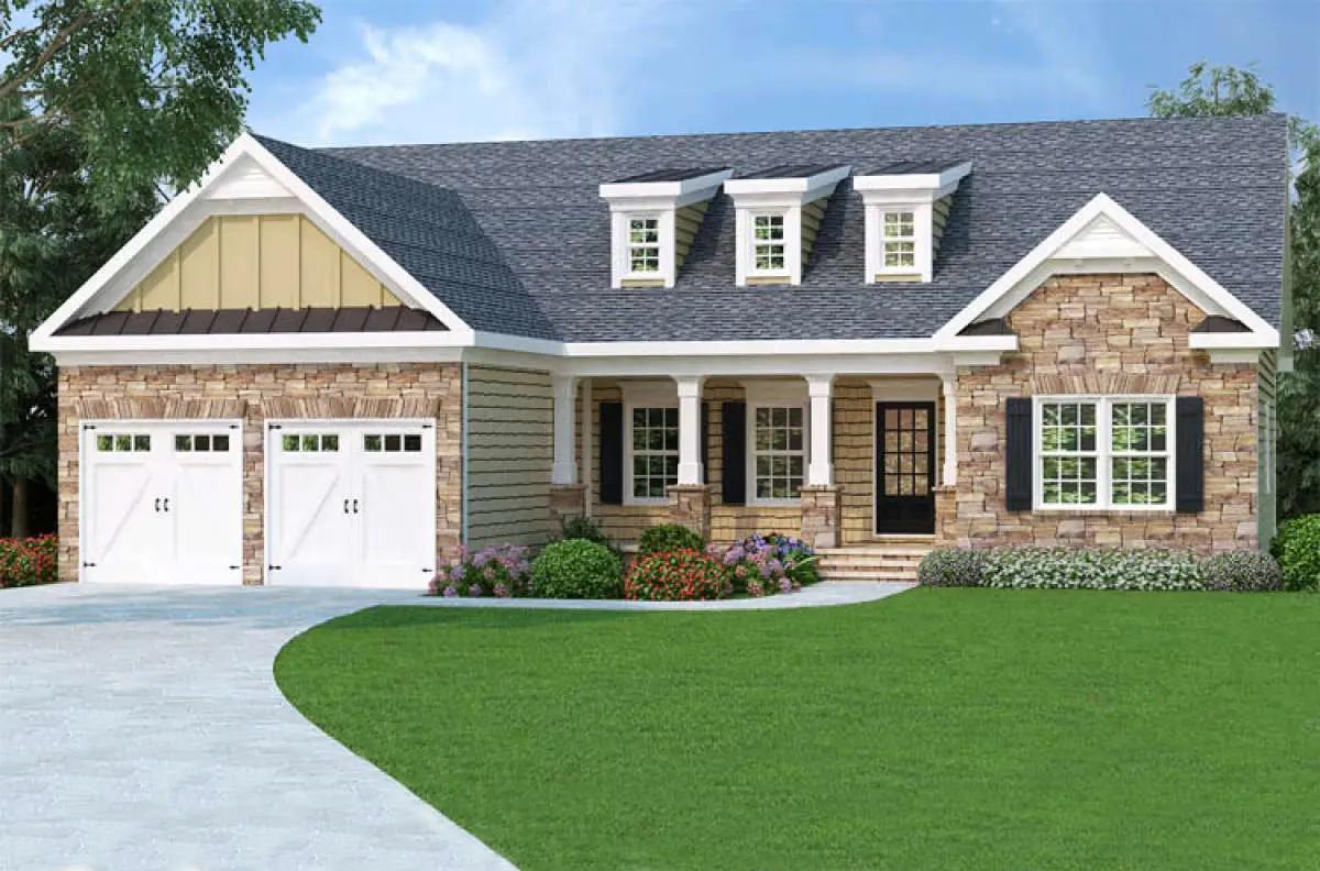 3 Bed, 2 Bath, 2592ft, Modern Farmhouse, Bungalow, Traditional, Ranch, Craftsman , Story, Single Family House Plan