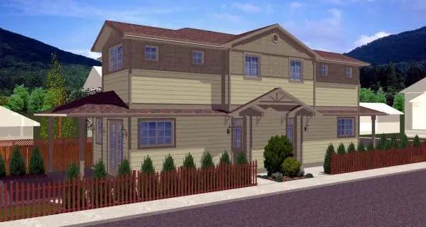 Plan 99956 | with 4 Bed, 4 Bath